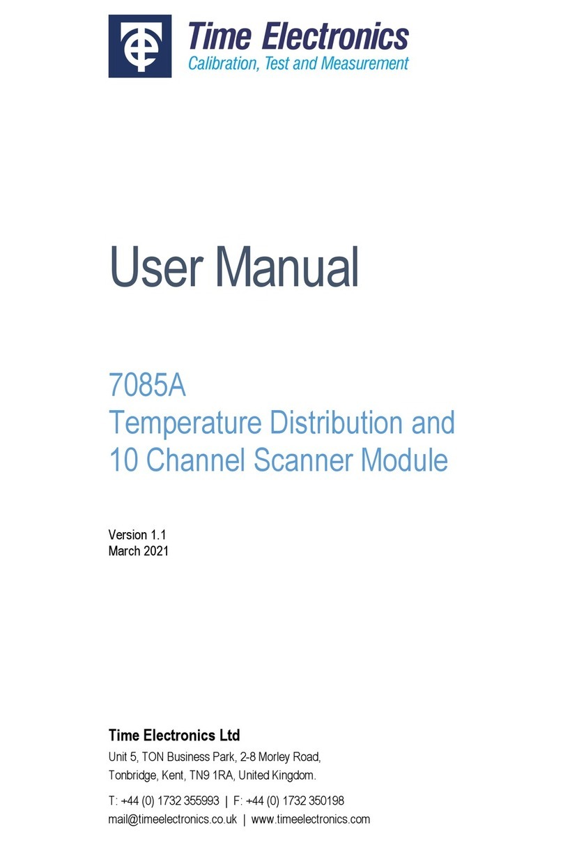 Time Electronics 7085A user manual