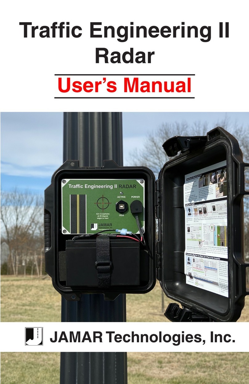 JAMAR Technologies Traffic Engineering II user manual JAMAR Technologies Traffic Engineering II user manual