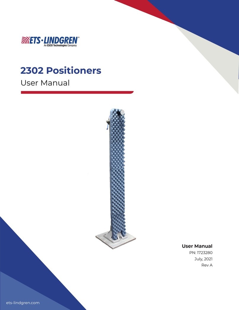 ESCO Technologies ETS LINDGREN 2302-001 user manual