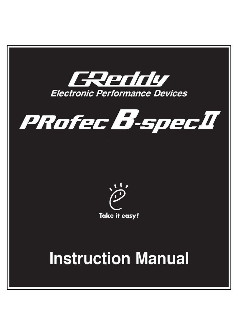GReddy PRofec B-specII instruction manual