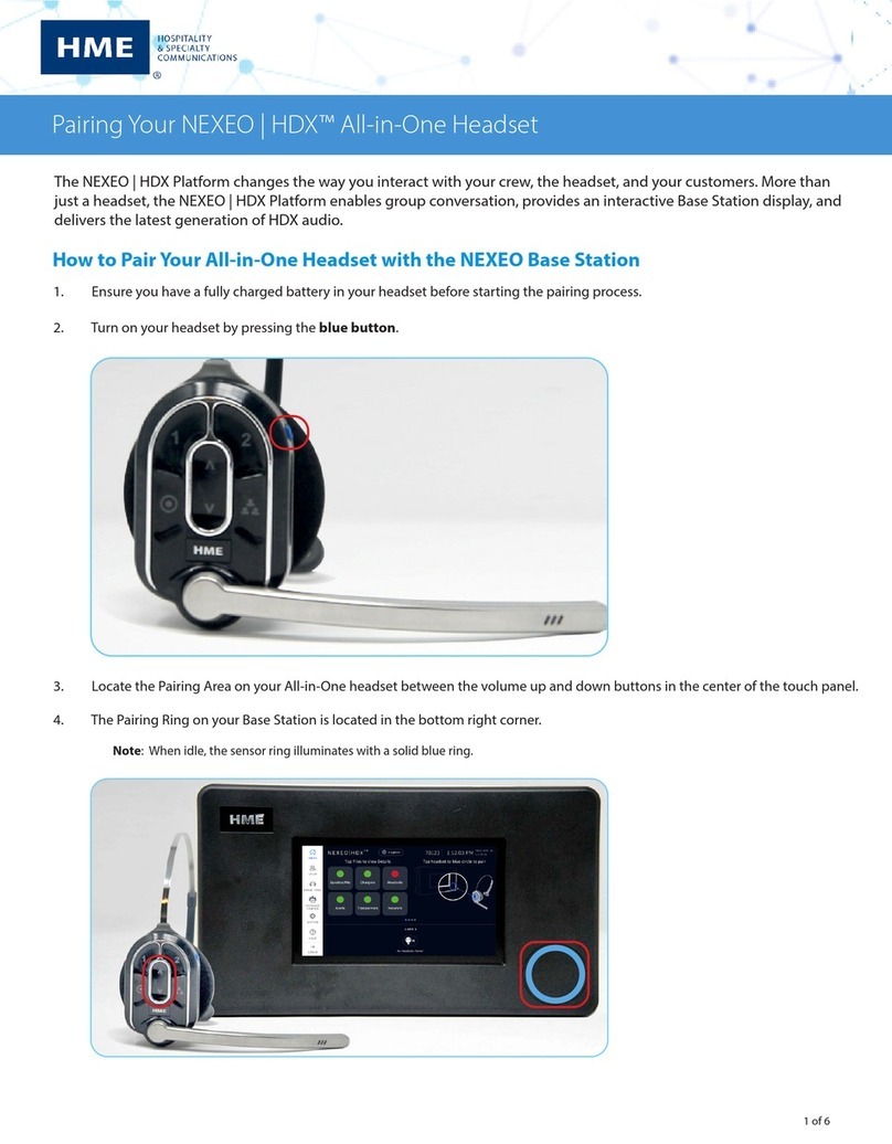 HME NEXEO User manual