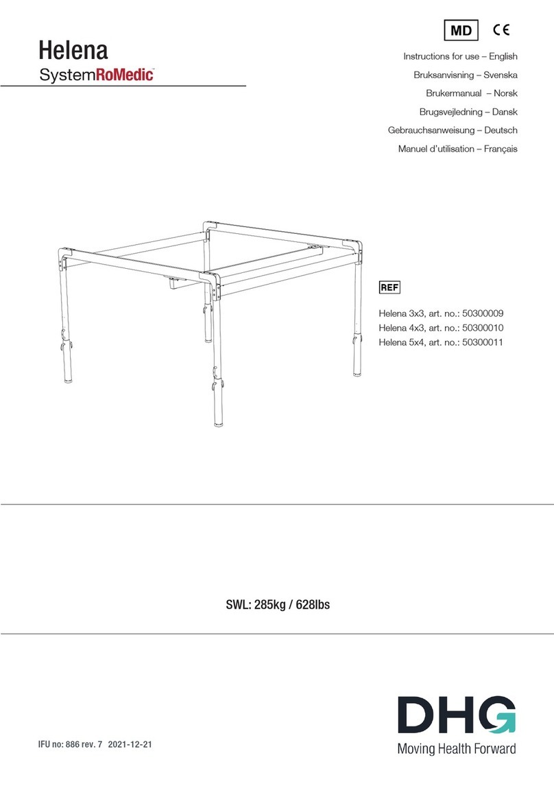 DHG SystemRoMedic Helena User manual
