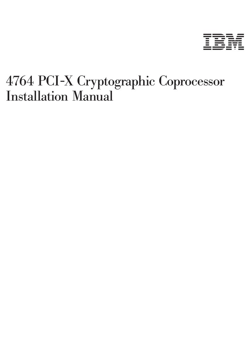 IBM 4764 installation manual
