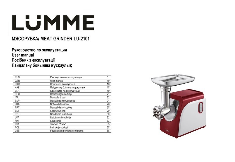 Lumme LU-2101 User manual Lumme LU-2101 User manual