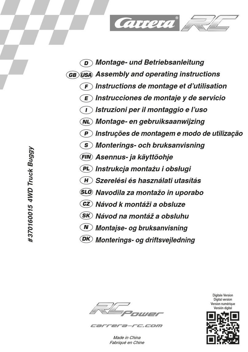 Carrera RC RC Power 4WD Truck Buggy User manual