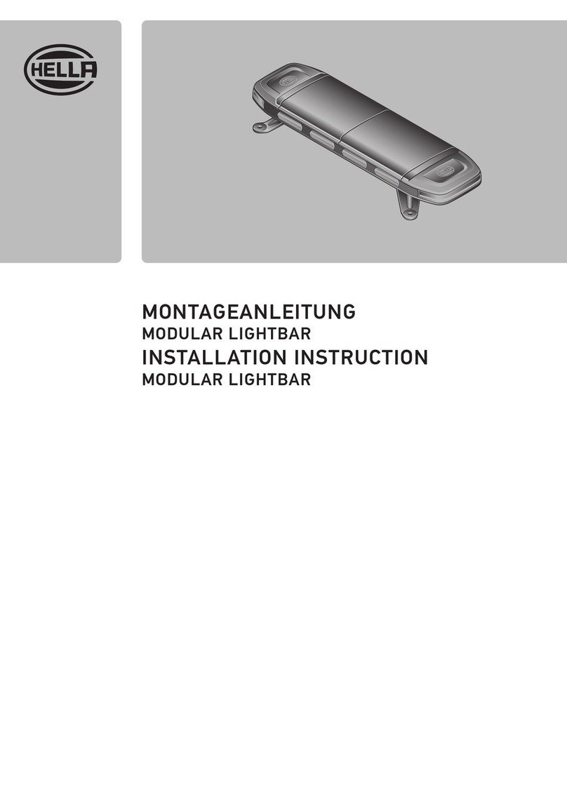 Hella 2RL 014.567 Series installation instructions