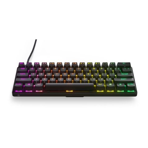SteelSeries APEX PRO MINI Installation and operation manual SteelSeries APEX PRO MINI Installation and operation manual