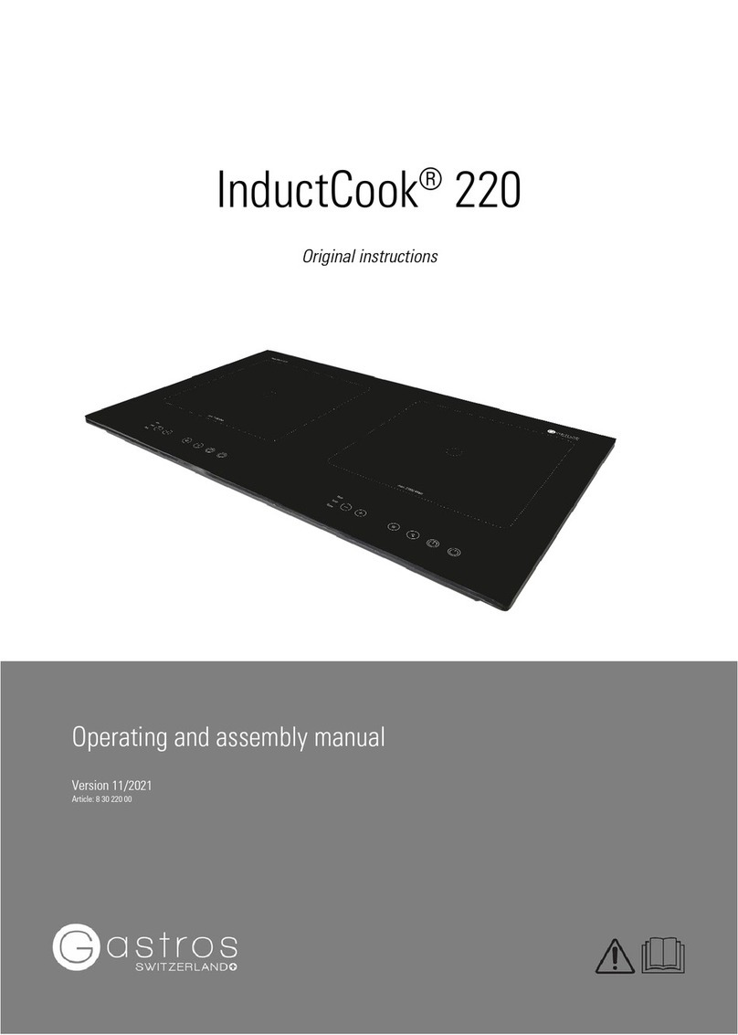 ASTRON InductCook 220 Original instructions ASTRON InductCook 220 Original instructions