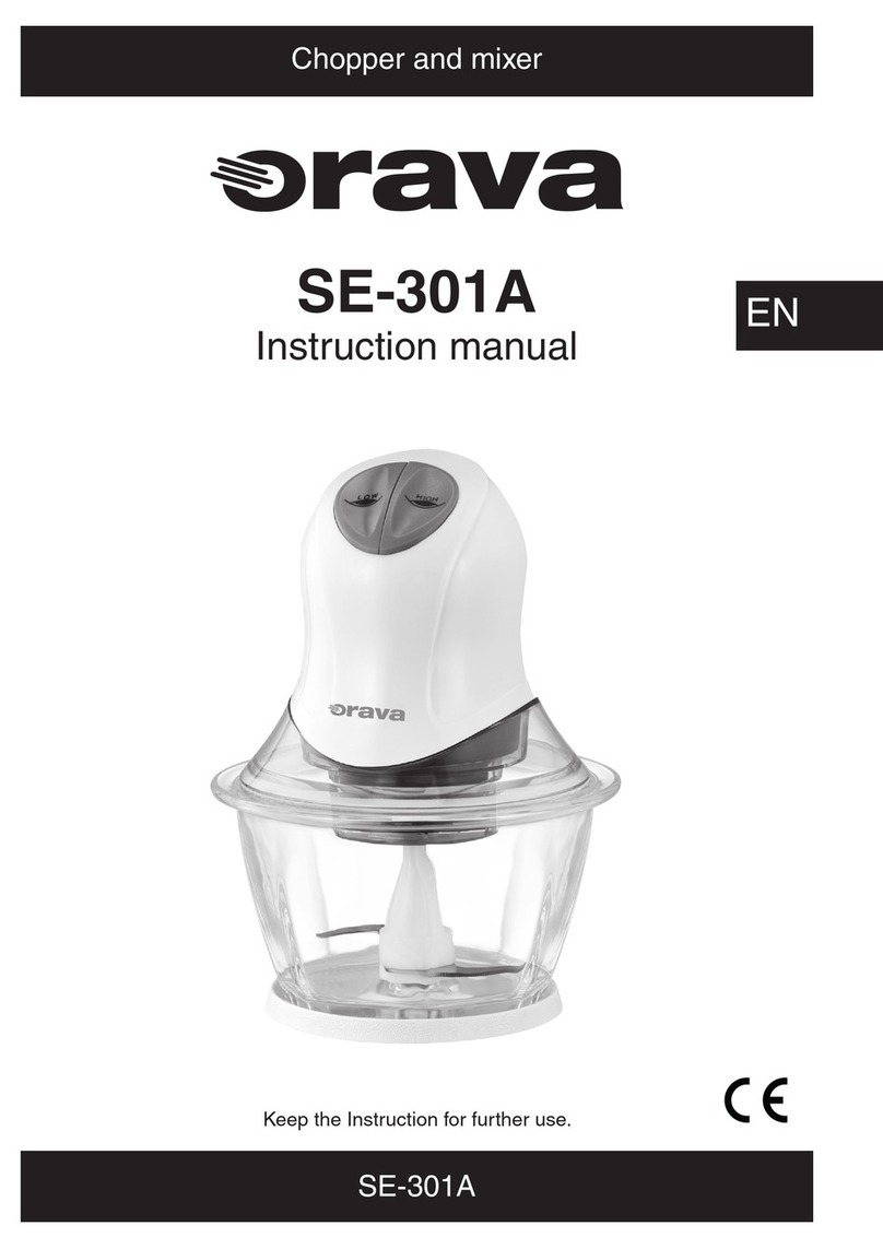 Orava SE-301A instruction manual