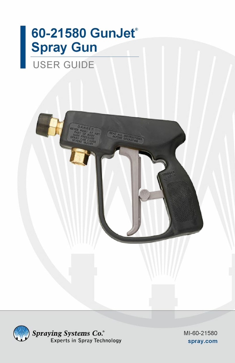 Spraying Systems GunJet 60-21580 user guide
