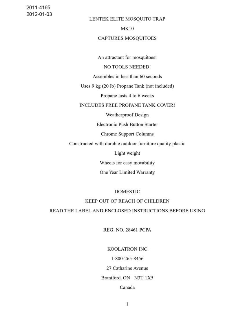 Lentek MK10 User manual