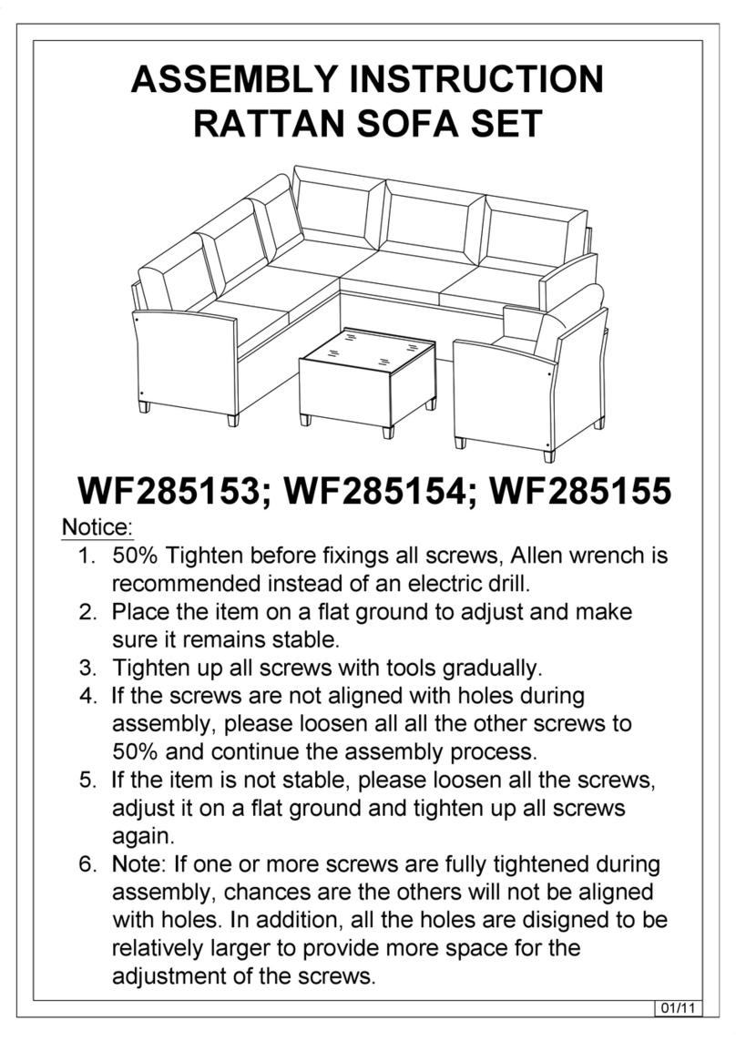 RATTAN WF285153 User manual