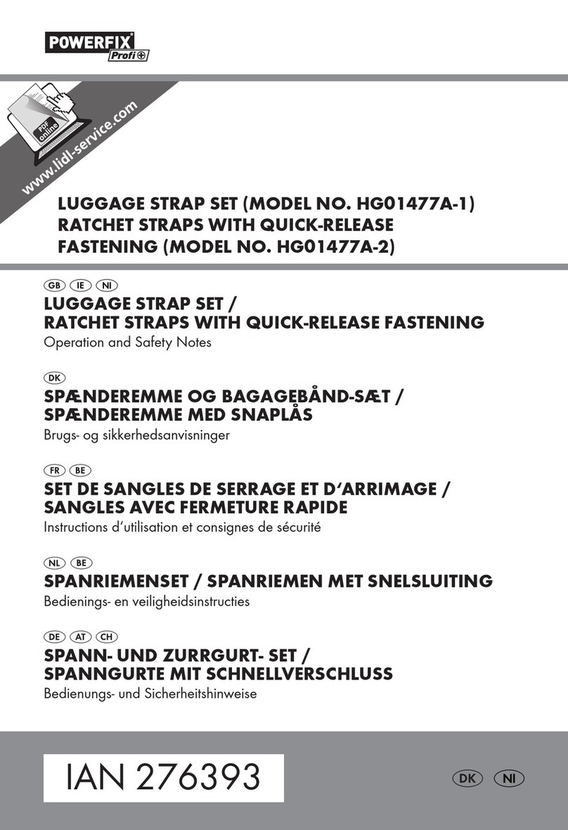 Powerfix Profi HG01477A-1 Operation and safety notes