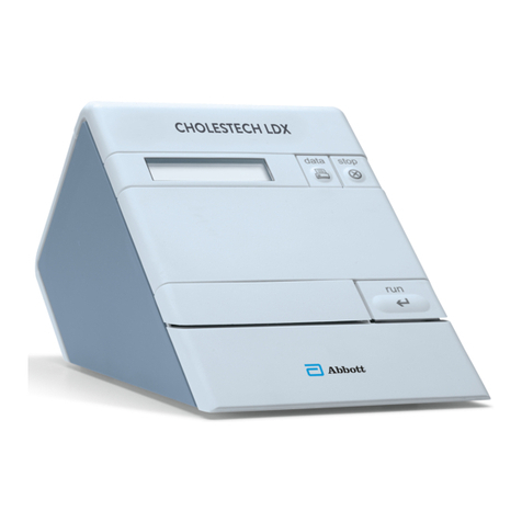 Abbott CHOLESTECH LDX Quick reference guide