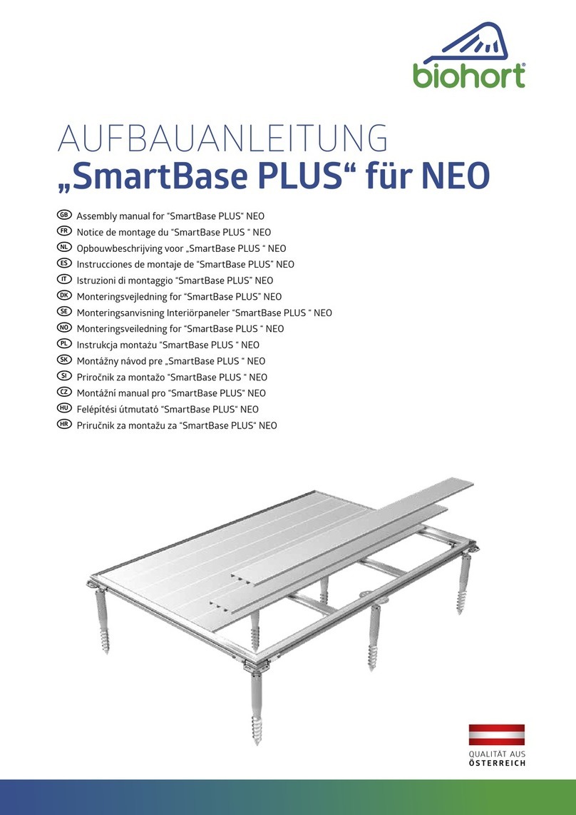 Biohort SmartBase PLUS NEO User manual