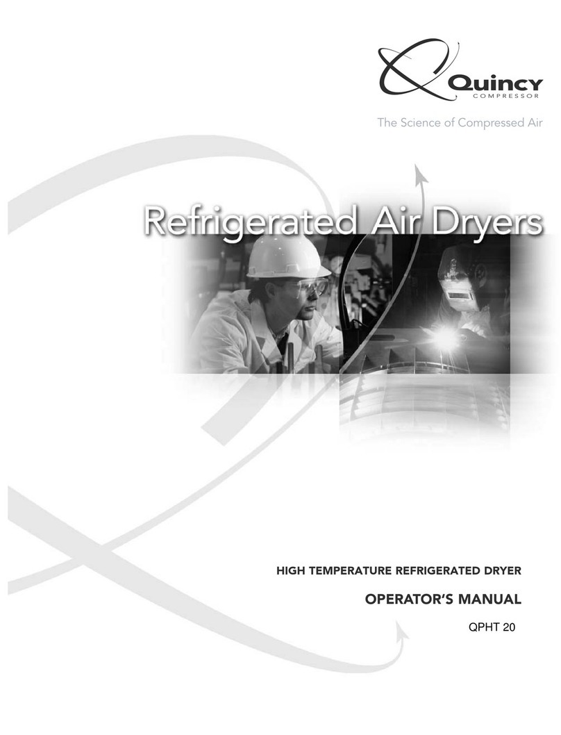 Quincy Compressor QPHT 20 User manual