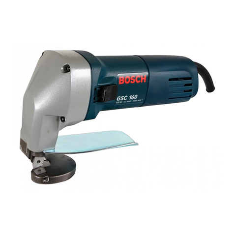 Bosch GSC 160 Professional User manual