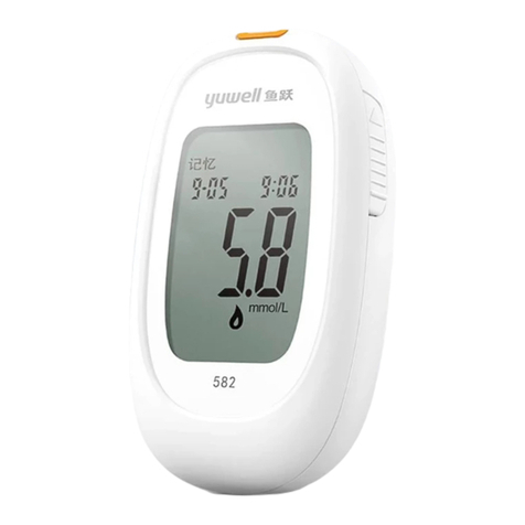 Yuwell 582 user manual