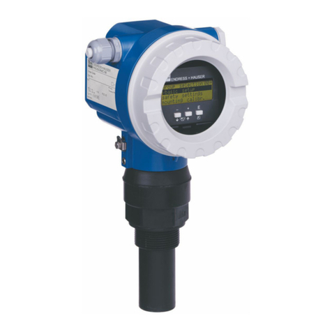 Endress+Hauser Prosonic M FMU40 operating instructions