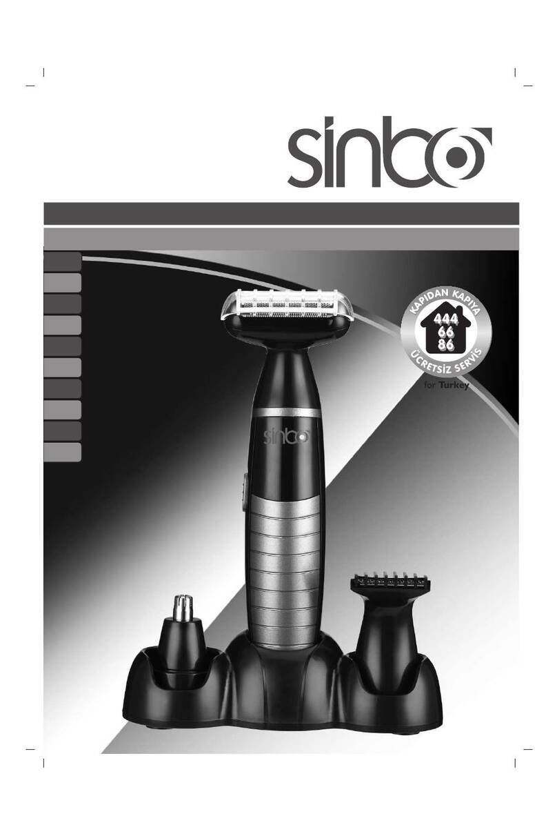 Sinbo SHC 4355 operating instructions
