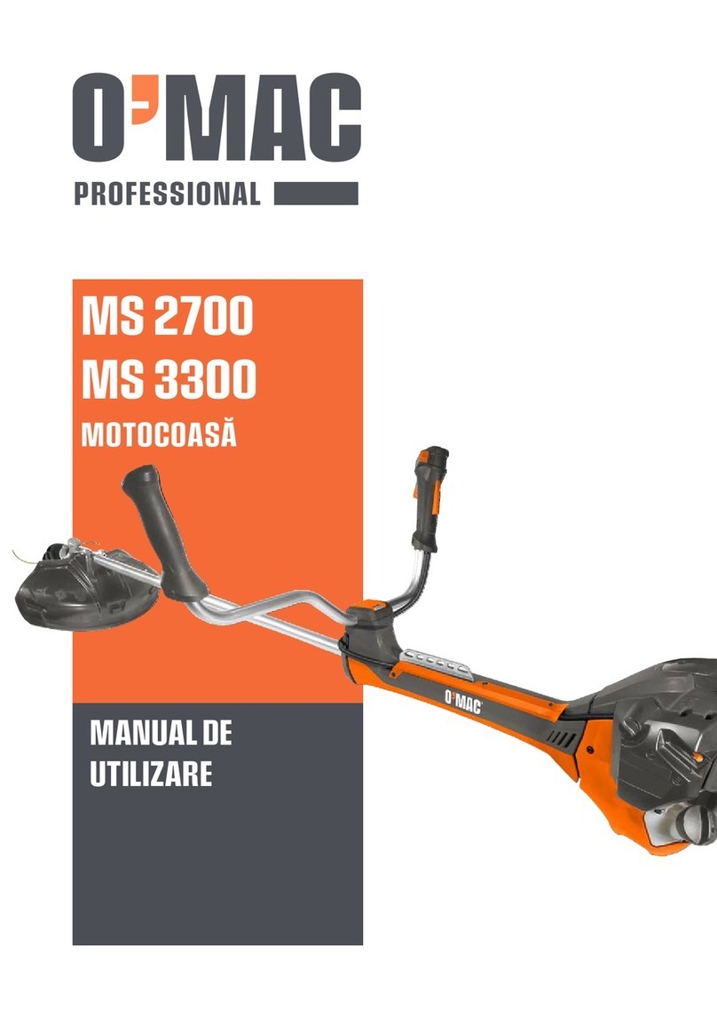 O-Mac MS 2700 Operator's manual