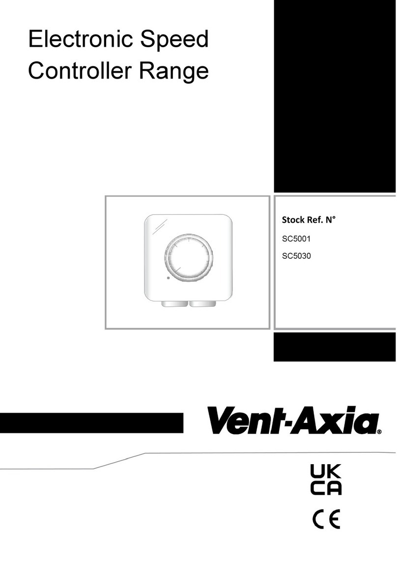 Vent-Axia SC5001 manual