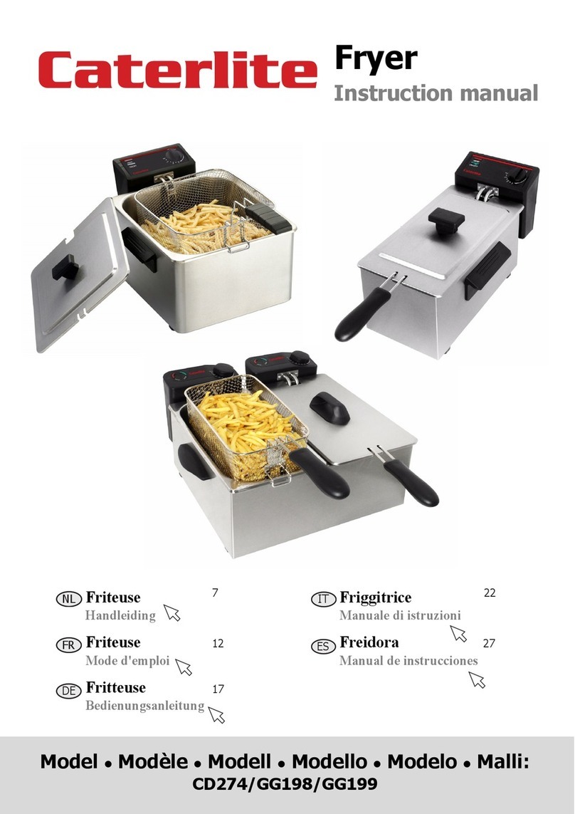 Caterlite CD274 User manual