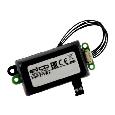 Evco EVlinking EVIF25TWX quick start guide