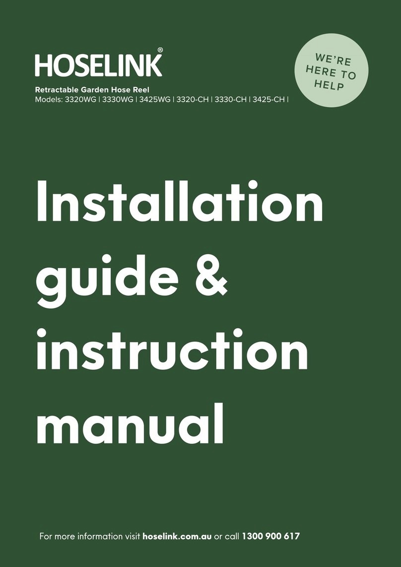 Hoselink 3320WG Installation guide / instruction manual