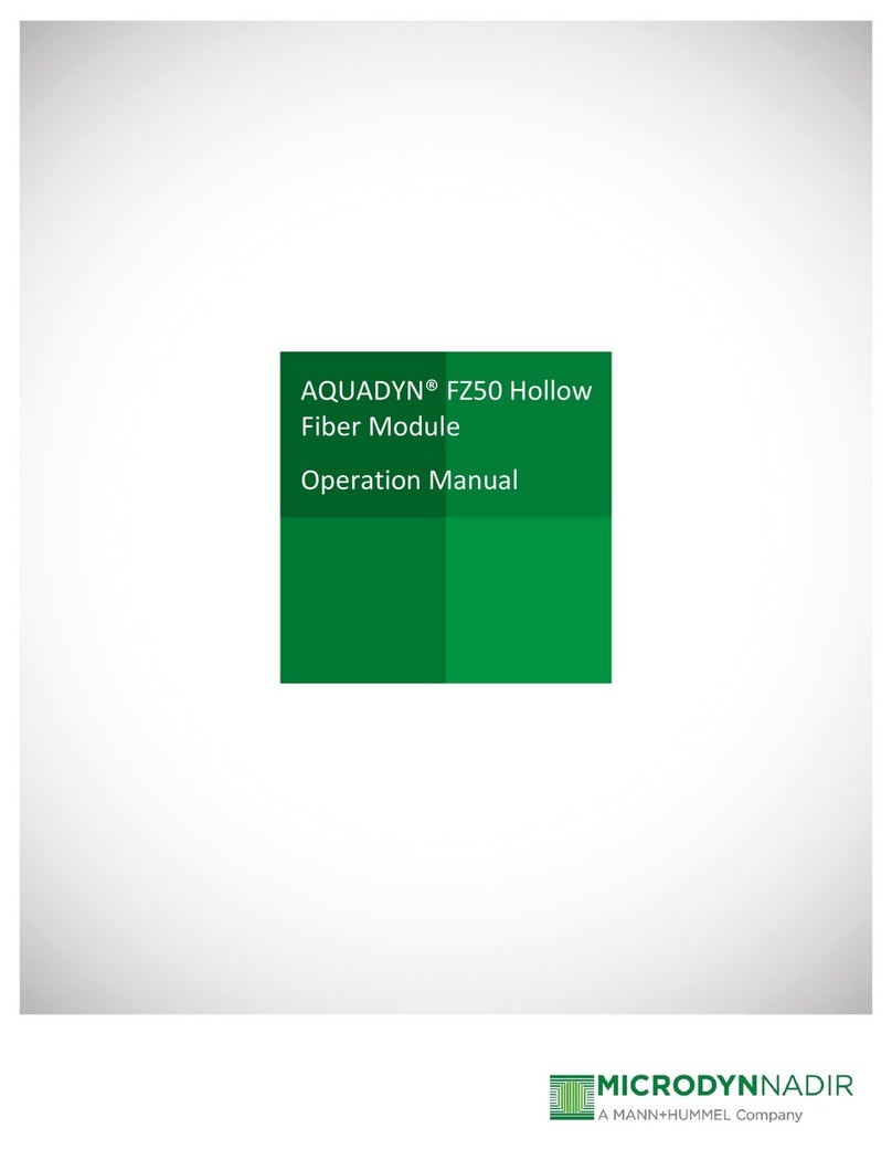 Microdyn Nadir AQUADYN FZ50 Hollow Operation manual