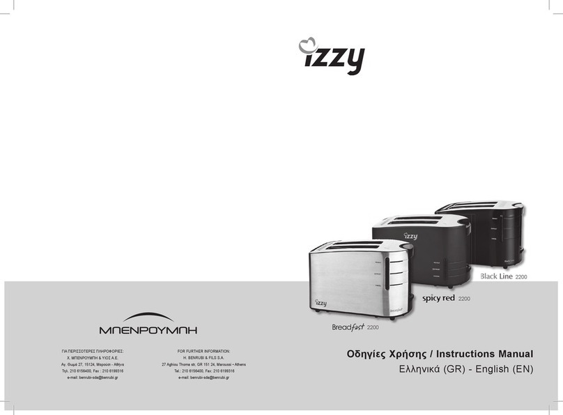 izzy 2200 instruction manual