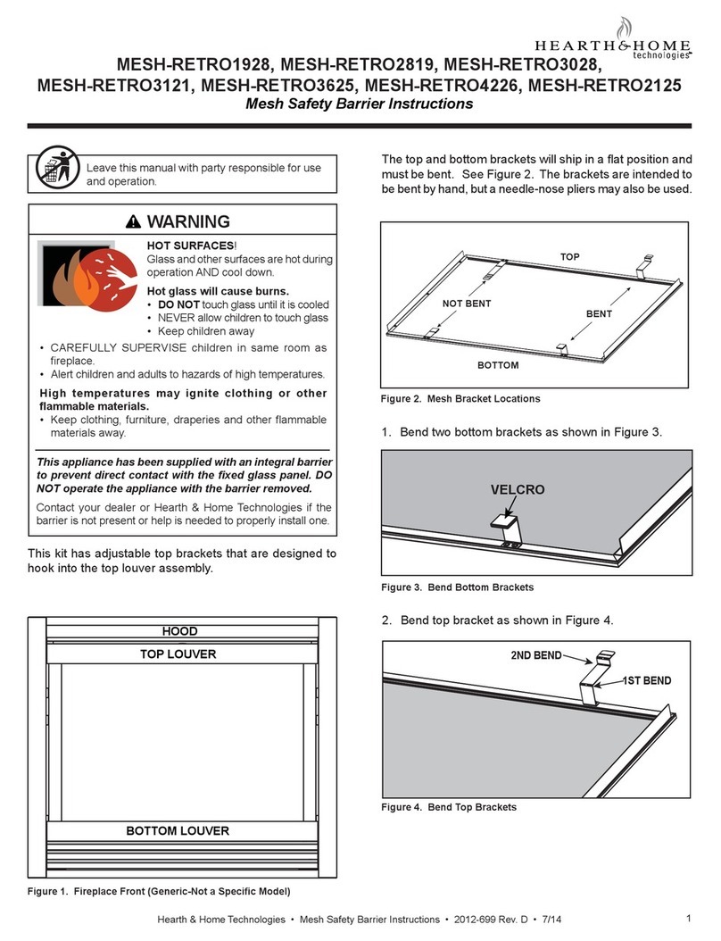 Hearth & Home MESH-RETRO1928 User manual