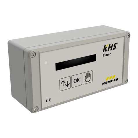 Kemper KHS 686 02 012 Installation and operating instructions