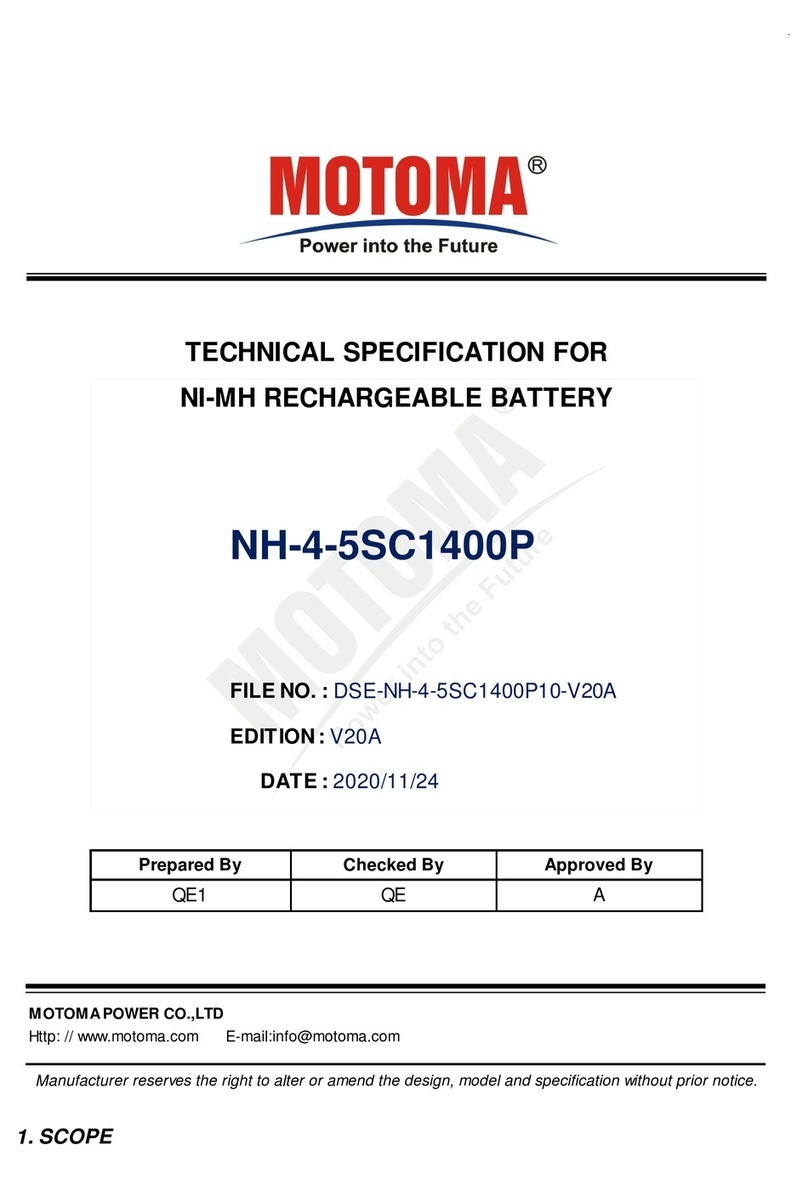 MOTOMA NH-4-5SC1400P Technical specification