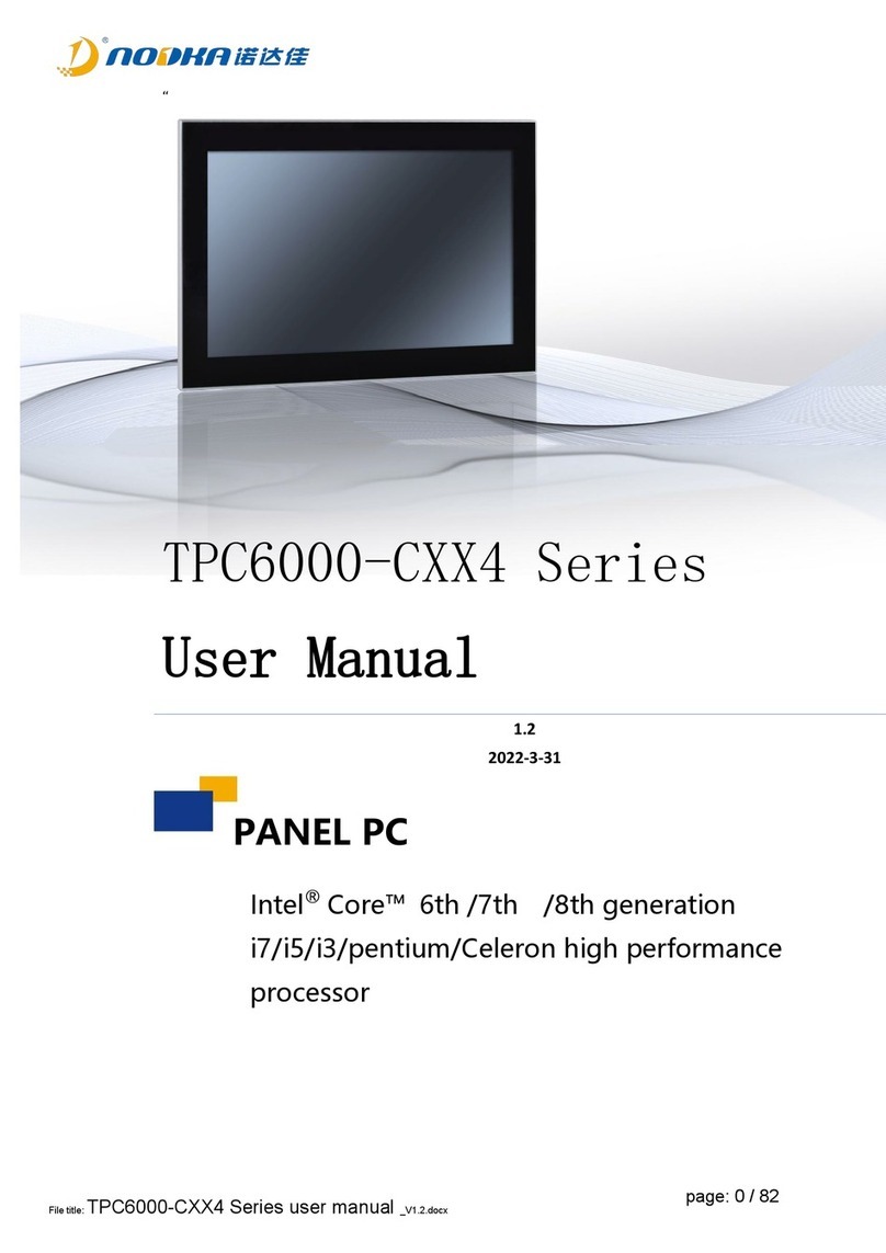 Nodka TPC6000-C 4 Series User manual