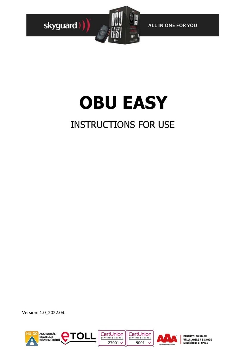 SkyGuard OBU EASY User manual
