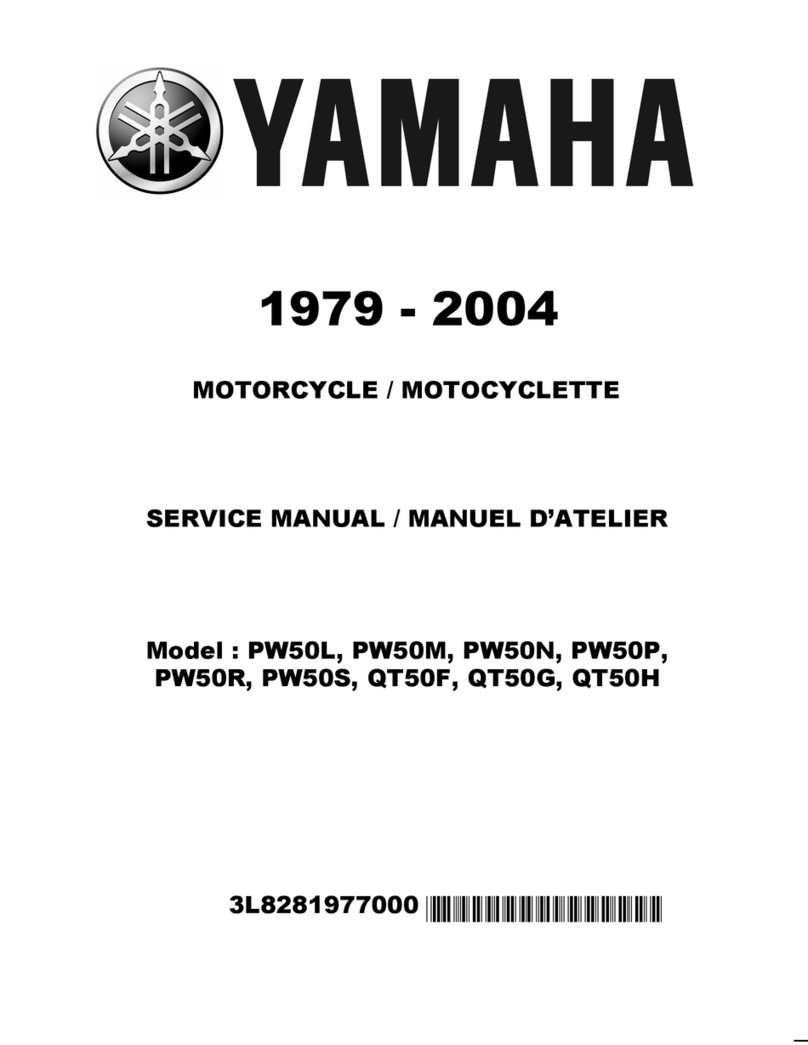 Yamaha PW50L 1979 User manual