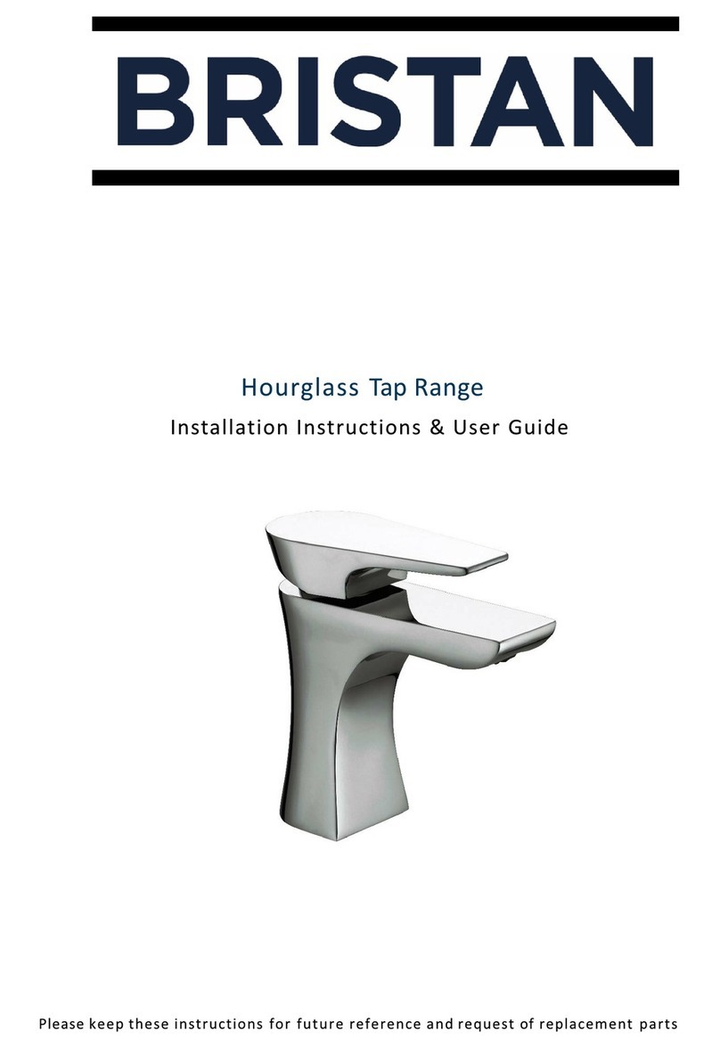Bristan Hourglass HOU BSM C Wiring diagram