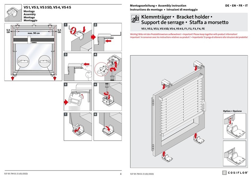 Cosiflor VS1 Assembly instruction