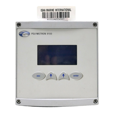 Hach Ultra POLYMETRON 9125 User manual Hach Ultra POLYMETRON 9125 User manual