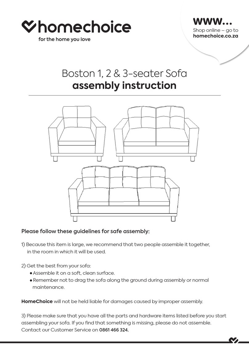 homechoice Boston User manual
