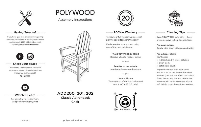 Polywood ADD200 User manual Polywood ADD200 User manual