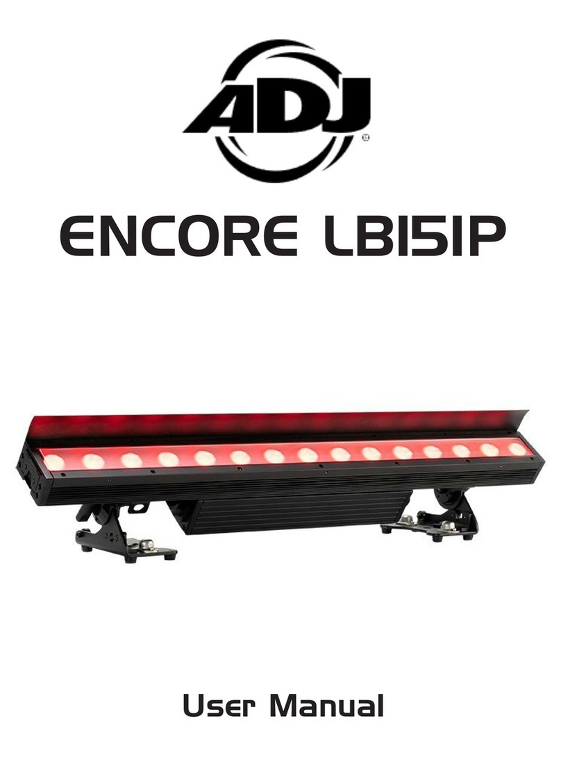 ADJ ENCORE LB15IP User manual