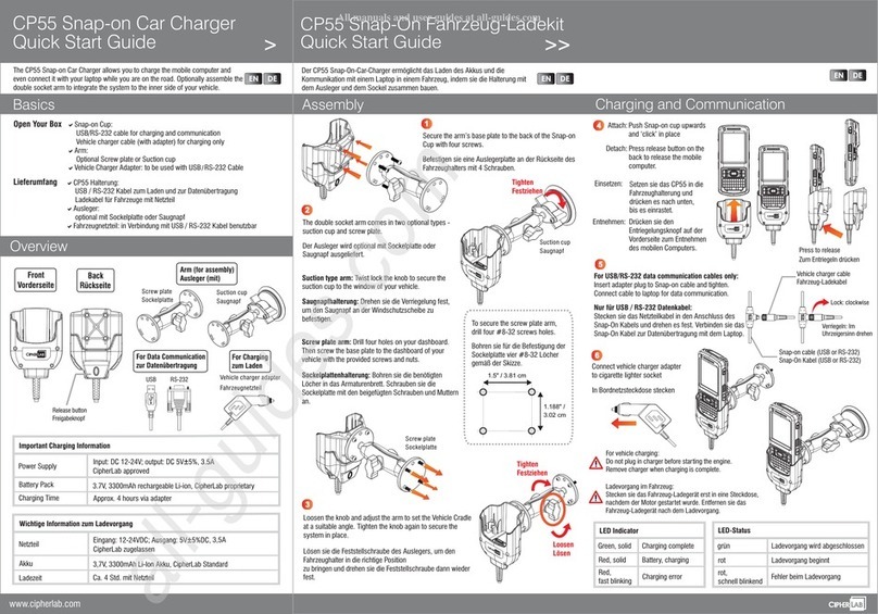 CipherLab CP55 quick start guide