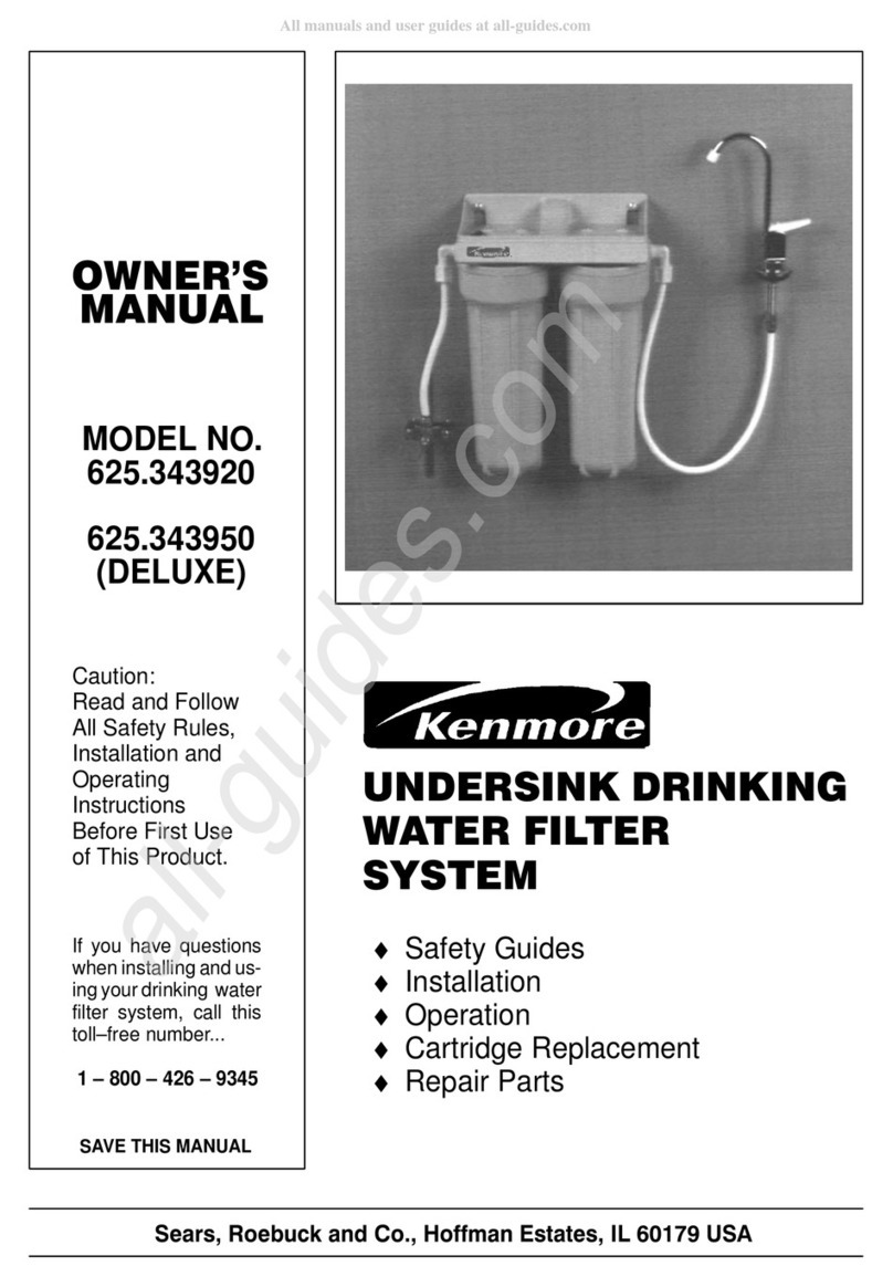 Kenmore 625.343920 owner's manual