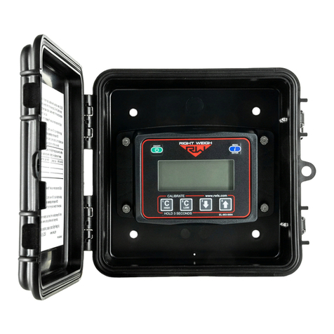 Right Weigh 201-EBT-02 User manual