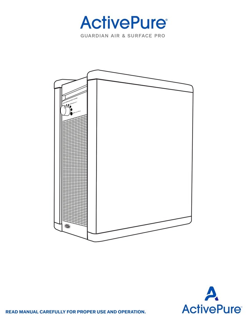 ActivePure GUARDIAN AIR manual