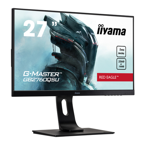 Iiyama G-MASTER OB276OQSU User manual