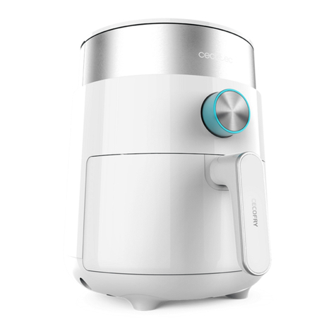 cecotec CECOFRY ESSENTIAL RAPID SUNTOUCH User manual