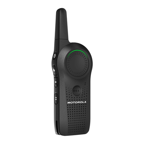 Motorola solutions Curve Series User manual
